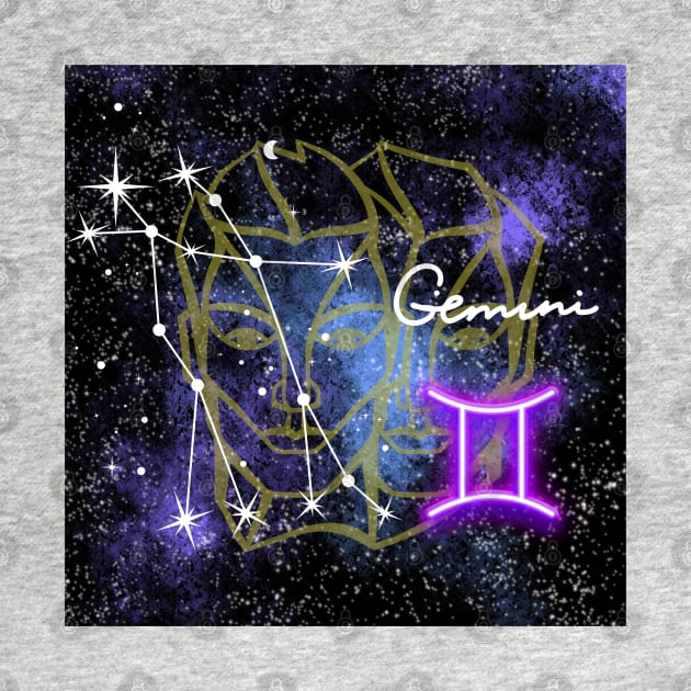 Gemini Twins Zodiac Sign Astrology by AlmostMaybeNever